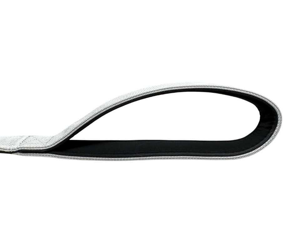 BTactical Extra-Strong Nylon Carabiner Clip Dog Lead - Misty Grey