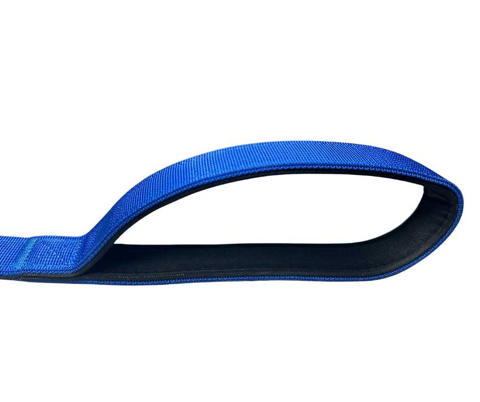 BTactical Extra-Strong Carabiner Clip Nylon Dog Lead - Royal Blue