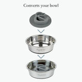 Pup & Kit - Slow Feeder Bowl Insert Dog Apparel Barking Bags