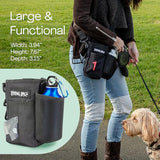 Large Dog Treat & Training Bag - Black Barking Bags