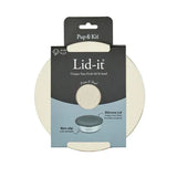 Lid-it® Bowl with Stay-Fresh Lid - Beige Dog Supplies Pup & Kit