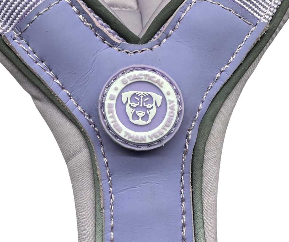 BTactical 2.5cm Slip-On Dog Harness - Pastel Purple