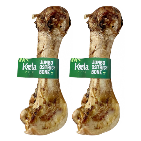 Koala Pets Jumbo Ostrich Bone Dog Chew