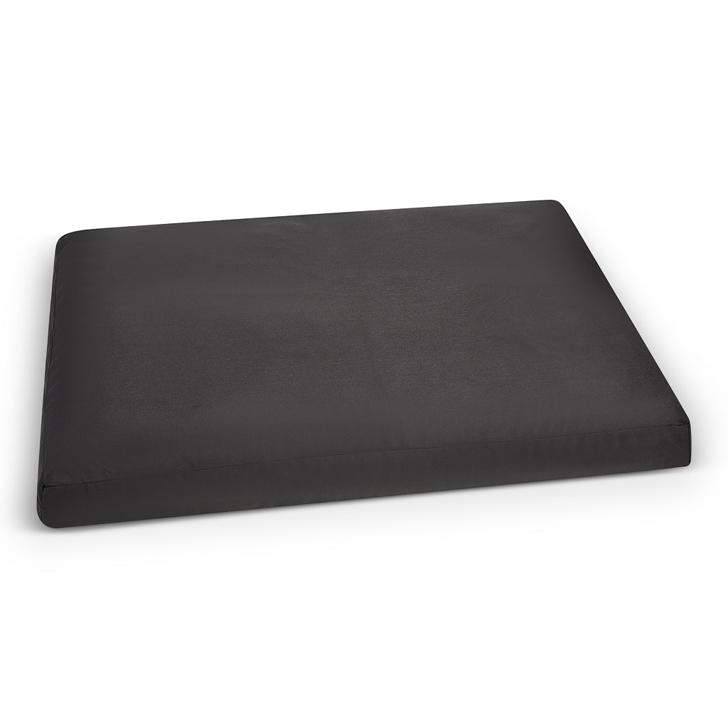 Black Fabric Dog Bed  Barking Beds   
