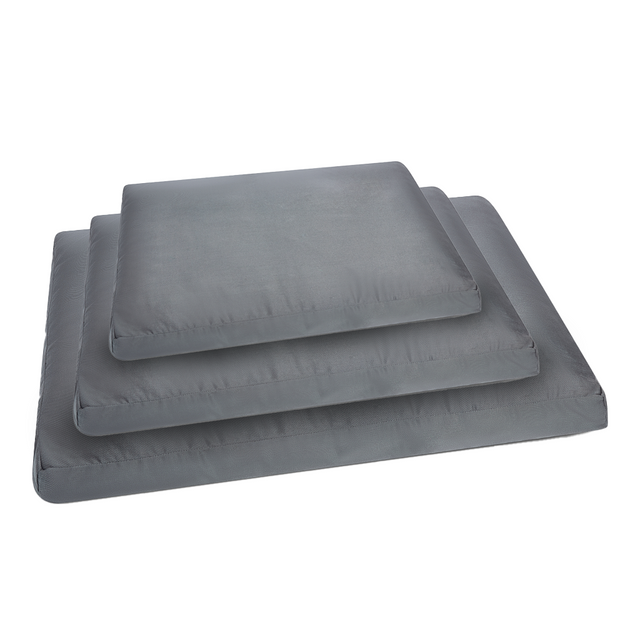 Charcoal Fabric Dog Bed  Barking Beds   