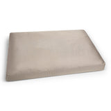 Taupe Fabric Dog Bed  Barking Beds   