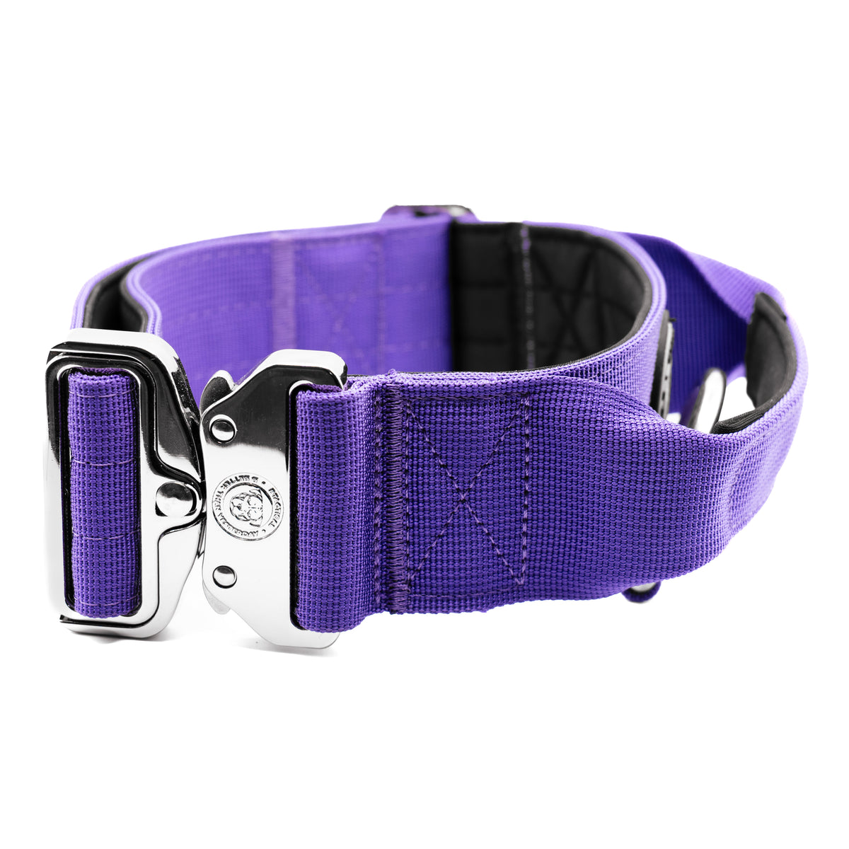 BTactical 5cm Nylon Dog Collar - Lavender Purple