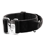 BTactical 5cm Nylon Dog Collar - Midnight Black