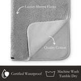 Pup & Kit - PetProtector® Waterproof Pet Blanket - Grey