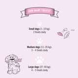 Gizzls Dental Dazzle Dog Treats