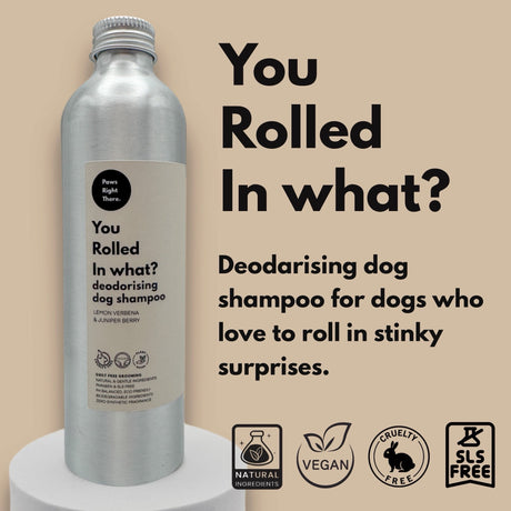 Paws Right There You Rolled in What?! Deodorising Dog Shampoo 250ml