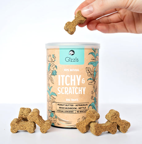 Gizzls Itchy & Scratchy Dog Treats