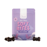 Gizzls Ostrich Liver & Blueberry Soft Dog Treats 150g