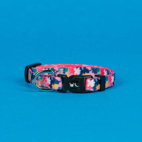 SnazzyTails Luna Dog Collar - Floral