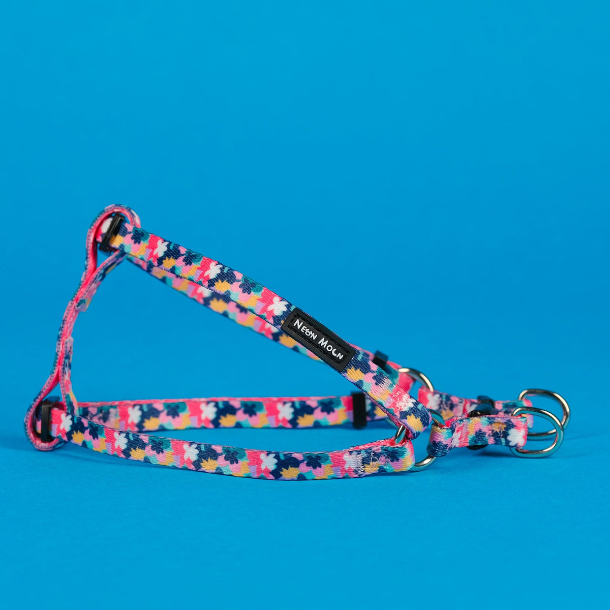 SnazzyTails Luna Step-In Dog Harness - Floral