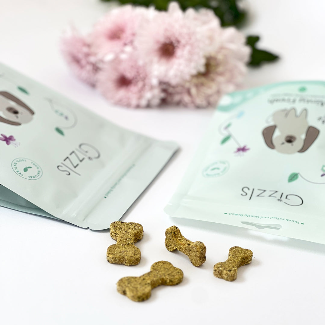 Gizzls Minty Fresh Small Dog Treats 100g