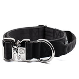 BTactical 4cm Nylon Dog Collar - Midnight Black