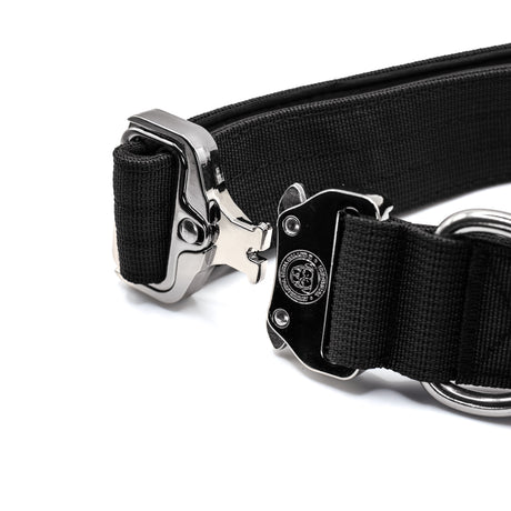 BTactical 4cm Nylon Dog Collar - Midnight Black