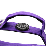 BTactical 4cm Nylon Zinc Buckle Dog Collar with Handle - Lavender Purple