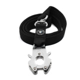 BTactical Nylon Frog Clip Dog Lead - Midnight Black