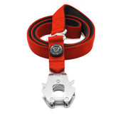 BTactical Nylon Frog Clip Dog Lead - Citrus Red