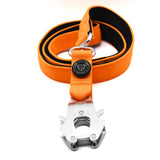 BTactical Nylon Frog Clip Dog Lead - Citrus Orange
