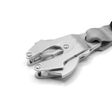 BTactical Nylon Frog Clip Dog Lead - Misty Grey