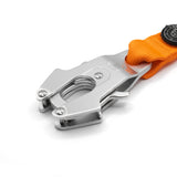 BTactical Nylon Frog Clip Dog Lead - Citrus Orange