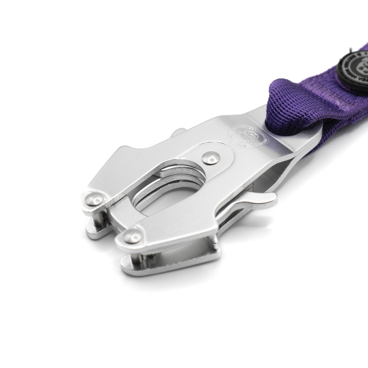 BTactical Nylon Frog Clip Dog Lead - Lavender Purple