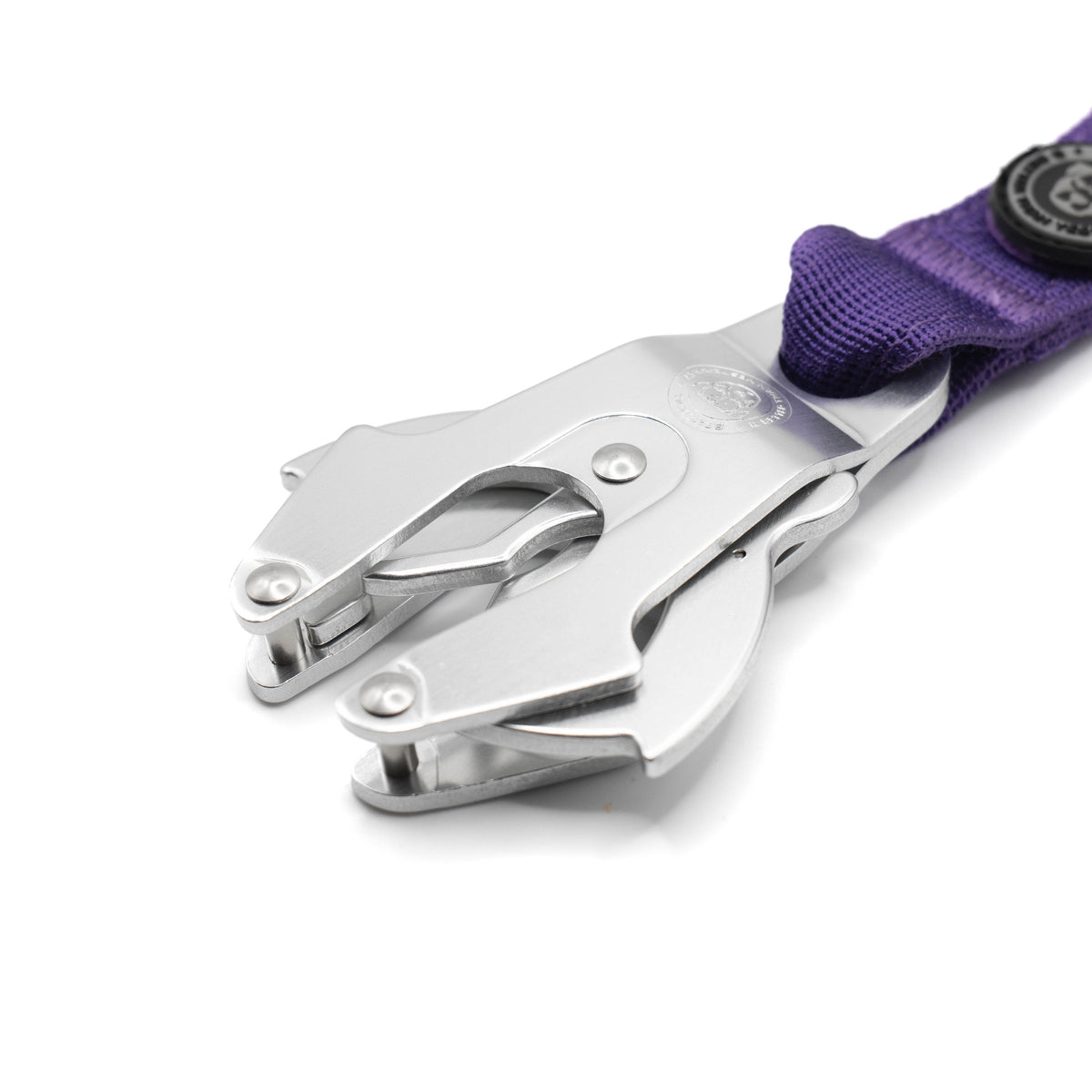 BTactical Nylon Frog Clip Dog Lead - Lavender Purple