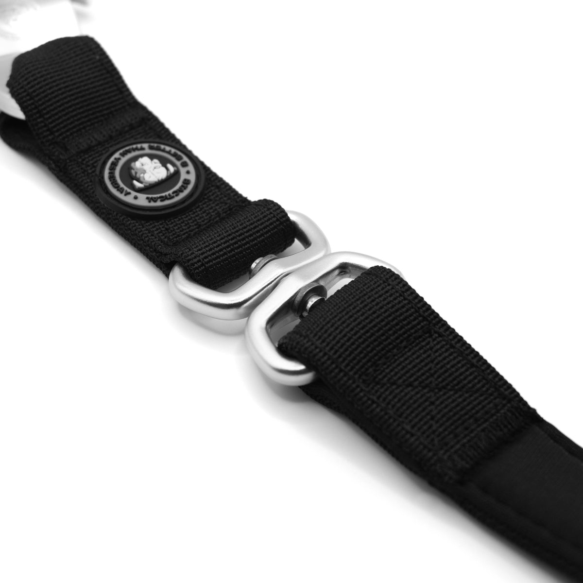 BTactical Nylon Frog Clip Dog Lead - Midnight Black