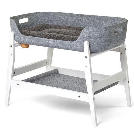 Pup & Kit - PetNest® Bedside Pet Bed - White