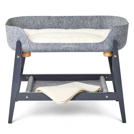 Pup & Kit - PetNest® Bedside Pet Bed - Slate Grey