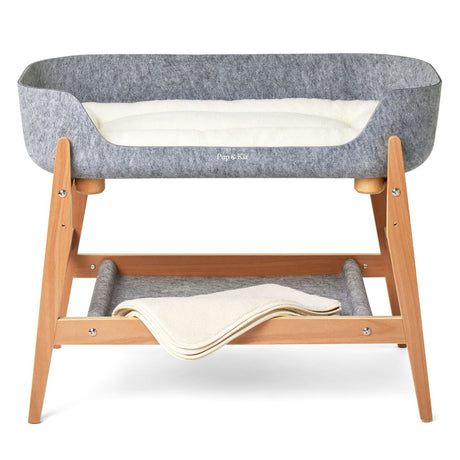 Pup & Kit - PetNest® Bedside Pet Bed - Natural