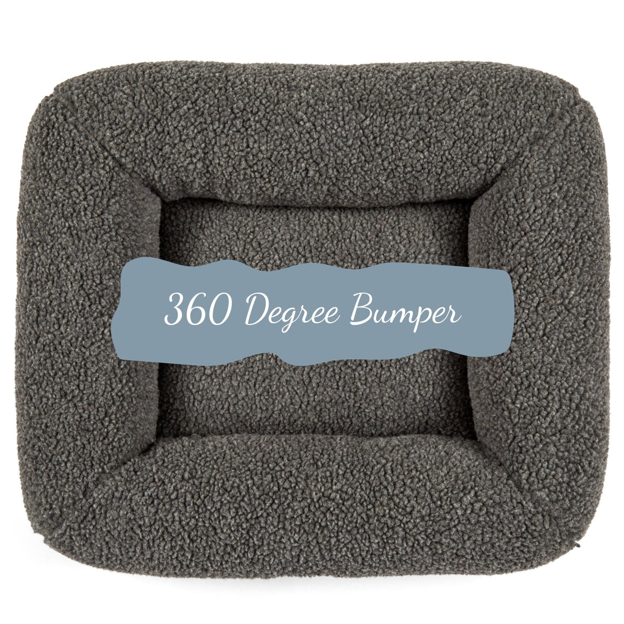 Pup & Kit - PupPillow® Luxury Dog Bed - Slate Grey