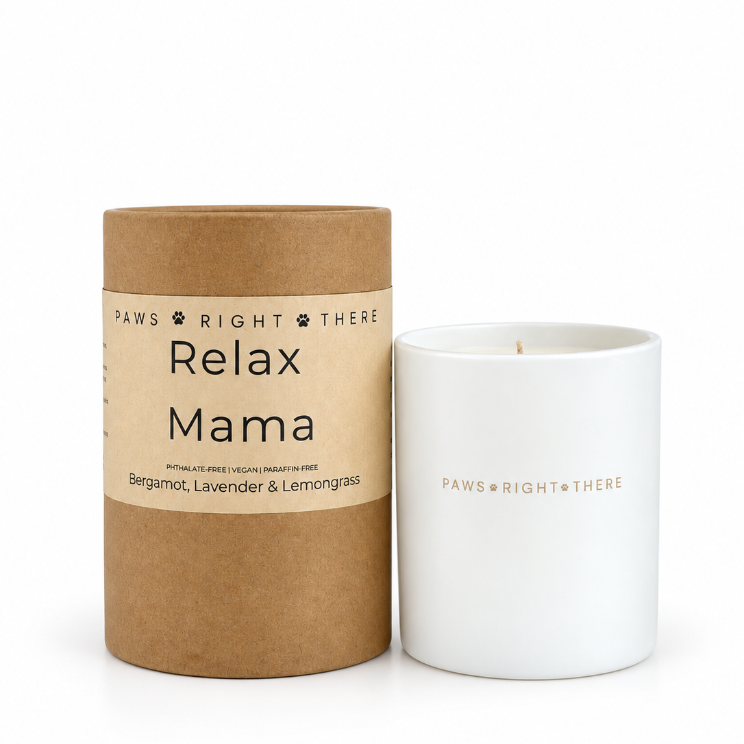 Paws Right There Relax Mama Essential Oil Candle 30cl