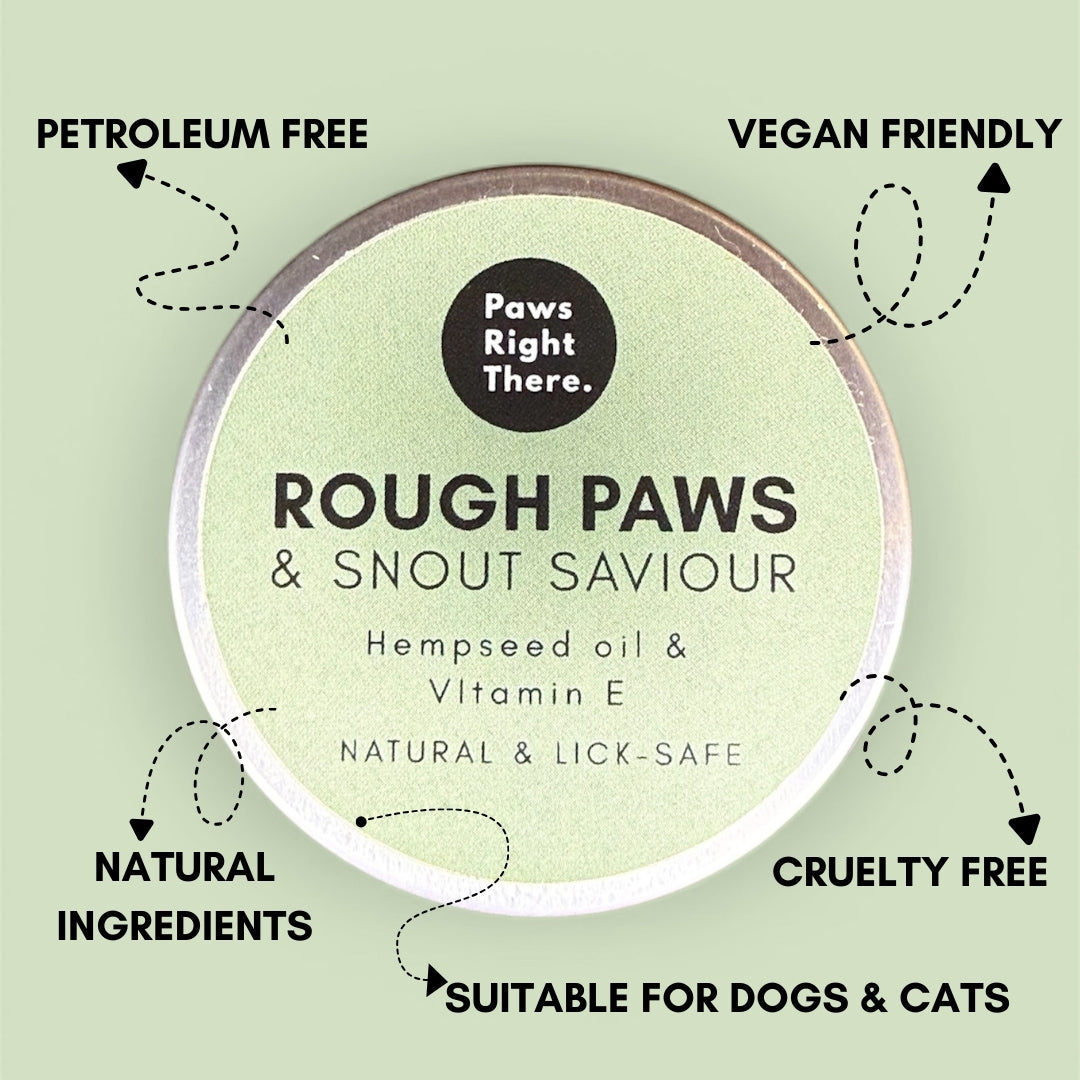 Paws Right There Rough Paws & Snout Saviour Balm for Dogs Unscented 30ml