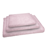 Luxury Faux Suede Dog Bed - Mauve  Barking Beds   