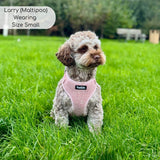 PupClub Couture Tweed Adjustable Harness - Pink