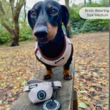 PupClub Couture Poo Bag Holder - Tweed Brown