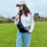 PupClub Couture Dog Walking Bum Bag - Black