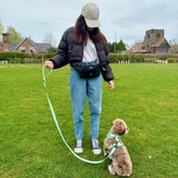 PupClub Couture Dog Lead - Pastel Green