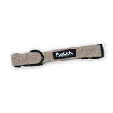 PupClub Couture Dog Collar - Tweed Brown