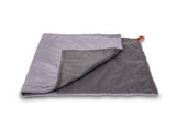 Ralph & Co The Balmoral Herringbone & Faux Fur Reversible Dog Blanket - Grey