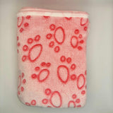 PupClub Couture Dog Blanket - Pink Paws