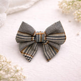 Dog Sailor Bow - Foxbury Plaid