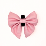PupClub Couture Dog Sailor Bow - Pastel Pink
