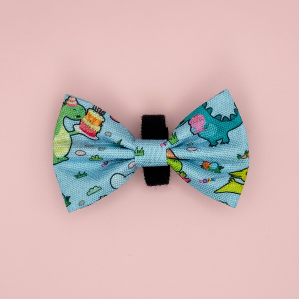 PupClub Couture Dog Bow Tie - Jurassic Party