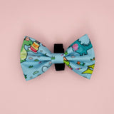 PupClub Couture Dog Bow Tie - Jurassic Party