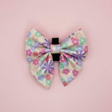PupClub Couture Dog Sailor Bow - Pretty Petals